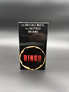 Ringu (VHS, 2003) Japanese Horror English Subtitles Hollywood Video HTF RARE - Picture 1 of 9