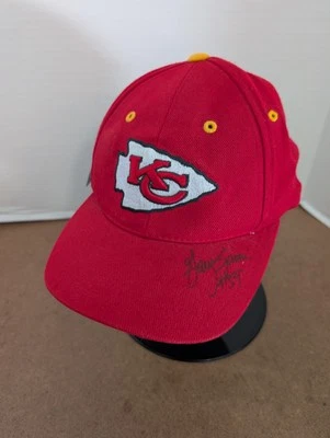 NUEVO CON ETIQUETAS Kansas City Chiefs Gary Spani Firmado Autografiado De Colección Puma Snapback Sombrero Foto 1 de 4