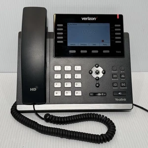 Teléfono empresarial Yealink SIP-T46S ultra elegante Gigabit IP restablecido de fábrica - Imagen 1 de 7