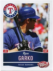 2010 Texas Rangers Dr. Pepper #15 Ryan Garko SGA - Bild 1 von 1