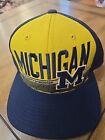 University Of Michigan Hat Cap By Adidas Snapback NWOT OSFM Demo Hat