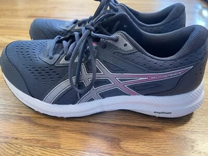 Zapatillas deportivas ASICS GEL-Contend 8 para mujer talla 9 rosa ortholite y gris - Imagen 1 de 6