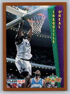 1992Fleer#298Shaquille O'NealOrlando Magic FREE SHIP - Picture 1 of 2