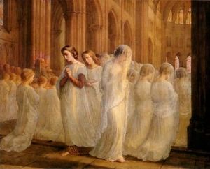 Druck oder Leinwand - Erstkommunion von Louis Janmot (1854) - Bild 1 von 1