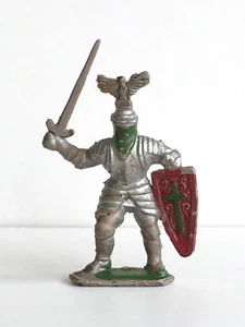 1 x LONE STAR. 1960's MEDIEVAL FOOT KNIGHT. 1/32 SCALE SOLDIER. HARVEY SERIES. - Picture 1 of 3