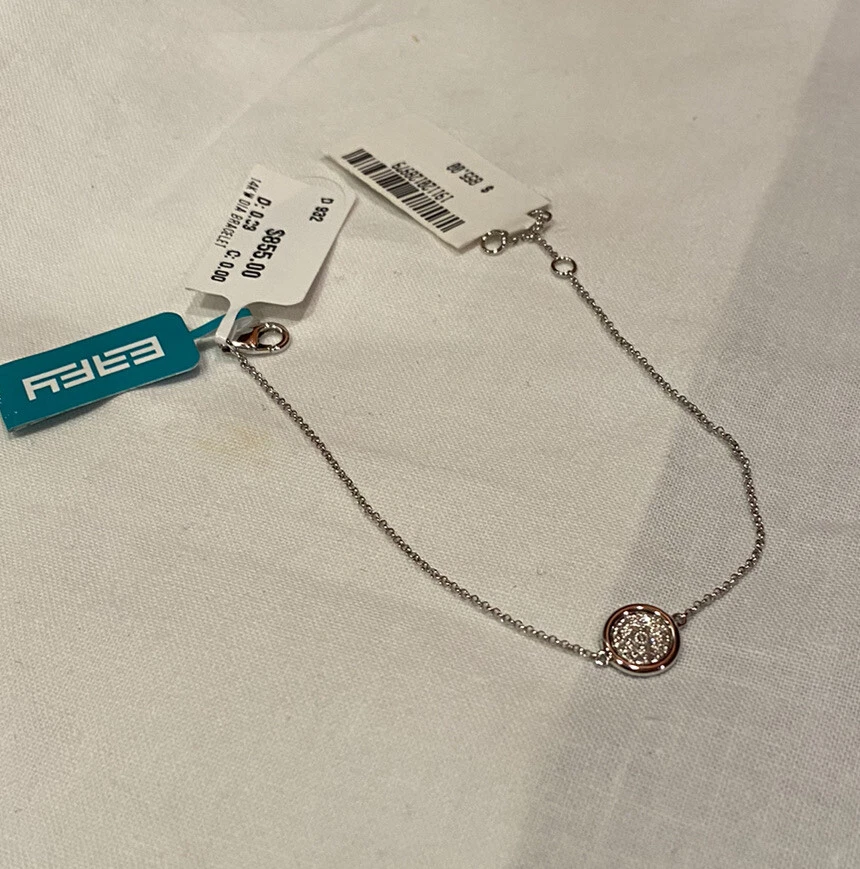 Effy Diamond Bracelet 14K White Gold-Discounted Price for a Short Period Only - Image 1 of 3