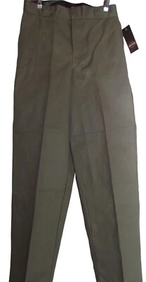 Pantalón Niño Talla 16 Verde Cintura Ajustable Informal Algodón Poliéster Foto 1 de 4