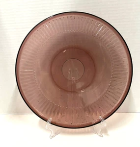 Purple Glass Serving Tray Circle 12" Diameter - Picture 1 of 4