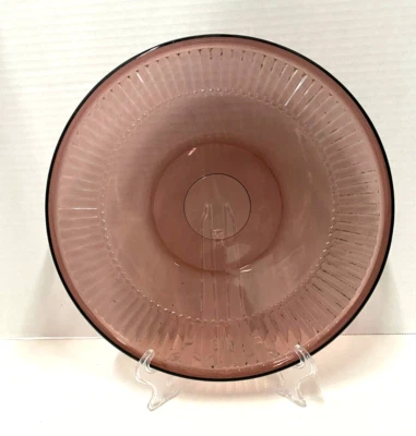 Purple Glass Serving Tray Circle 12" Diameter - Image 1 of 4