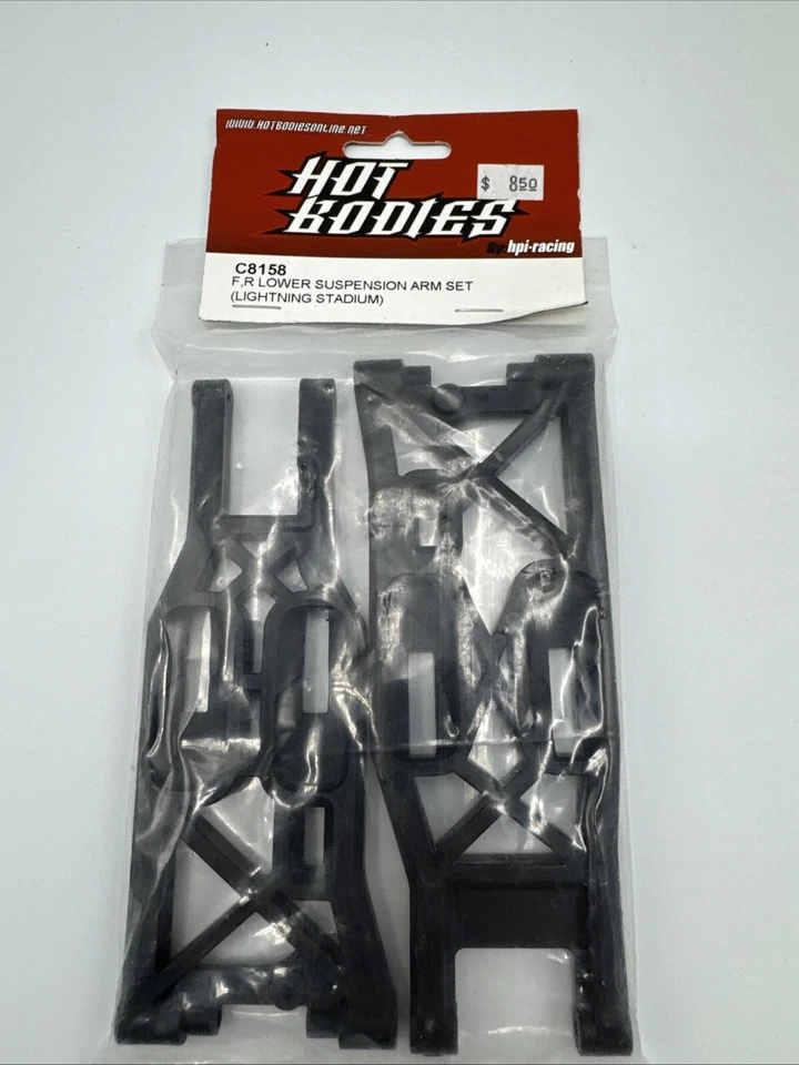 Hot Bodies Front Rear Lower Suspension Arm Set Lightning Stadium HB C8158 - Image 1 of 1