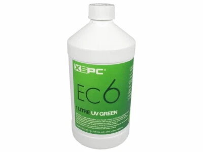 XSPC EC6 High Performance Premix PC Coolant, Translucent, 1000 mL, UV Green - Image 1 of 4