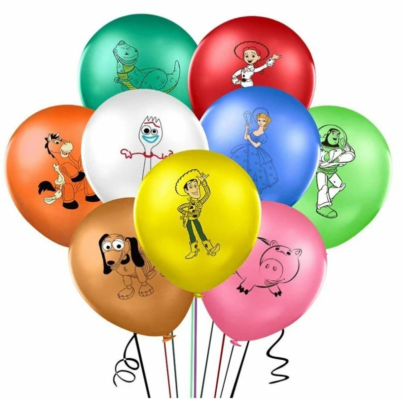 8 Toy Story Latex Balloons Birthday Party Decoration Supply - image 1 of 1