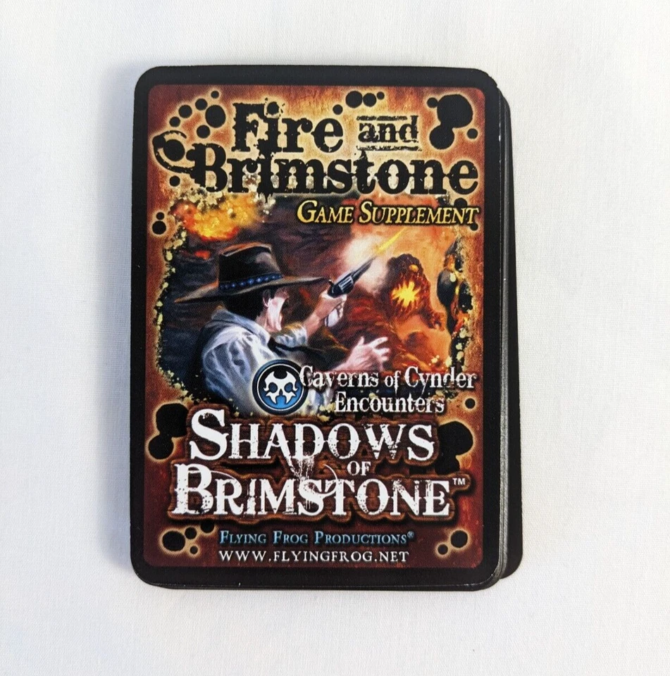 SHADOWS OF BRIMSTONE Board Game Caverns Of Cynder FIRE AND BRIMSTONE Supplement - Image 1 of 1
