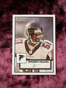 Demorrio Williams ‘52 Topps Heritage MINT Facsimile Auto Falcons Jersey Nebraska - Picture 1 of 4