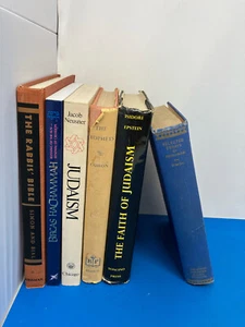 Judaism Book Lot of 6 Torah, Prophets, Mishna, Ahad Ha'Am, Bircas HaChammah - Picture 1 of 24