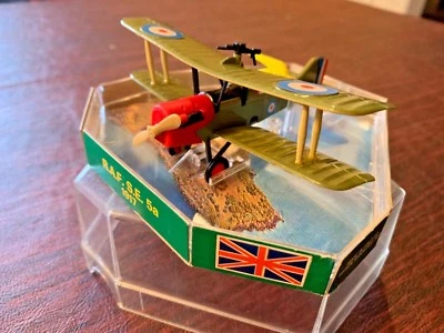 Diecast Plane EDISON AIR LINE H.F. R.A.F. S.E. 5a, 1917,  WW 1 Fighter Plane - Image 1 of 4