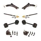 Suspension Control Arm Steering Tie Rod End Sway Link Ball Joint Front Kit For