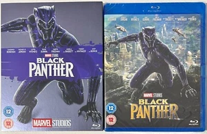 Marvel Black Panther  (Blu-Ray) - Slipcover - New Sealed - Picture 1 of 2