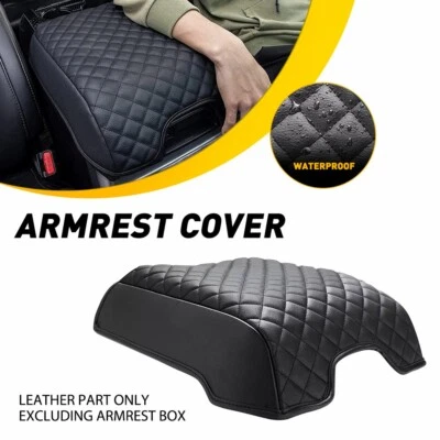 Center Console Lid Armrest Cover Cushion For Ford F150 F250 F350 2015-2022 A - Изображение 1 из 4