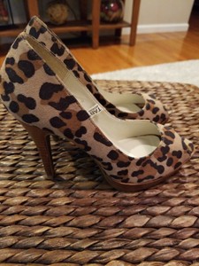 mossimo leopard heels