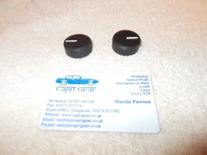 Ford Capri MK2. Radio knobs x2 - Picture 1 of 1