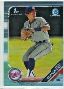 Keoni Cavaco 2019 Bowman Chrome Draft SKY BLUE Ref RC #BDC65 Twins - Picture 1 of 1