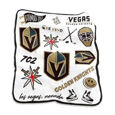 Vegas Golden Knights NHL 50'' x 60'' Native Raschel Throw Blanket-F2001926101 Cover