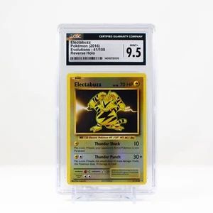 Pokémon Electabuzz Reverse Holo 41/108 XY Evolutions - CGC 9.5  - Picture 1 of 3