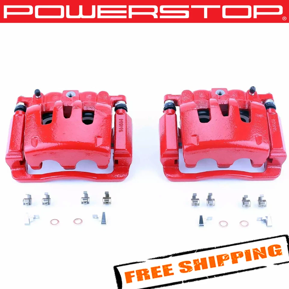 Pinzas de freno flotantes Power Stop Performance para 05-07 Ford F-250 Super Duty Foto 1 de 2