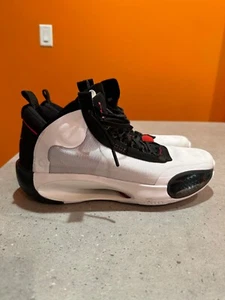 Nike Air Jordan 34 Chicago 2019 White/University Red-Black Size 11.5 - Picture 1 of 16