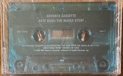 KATE BUSH The Whole Story US EMI Advance PROMO Only CASSETTE Sealed! - Image 1 of 2
