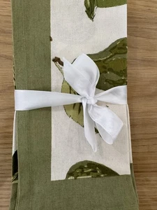 Couleur Nature Napkins Orchard Pear 🍐 Green Set Of 4 - Picture 1 of 4