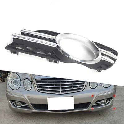 LH Front Fog Light Grill Cover Trim For Mercedes-Benz E320 E350 E550 E63 2007-09 - Image 1 of 4