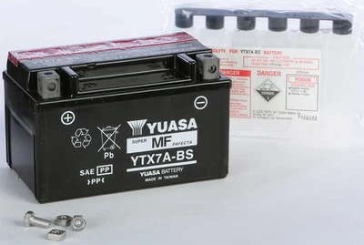 BATERÍA YUASA NUEVA YTX7A-BS SIN MANTENIMIENTO YUAM32X7A ENVÍO RÁPIDO Foto 1 de 4