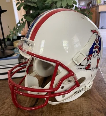 NFL NEW ENGLAND PATRIOTS Schutt Air Adv Tamaño Completo Auténtico Casco de Fútbol LG Foto 1 de 4