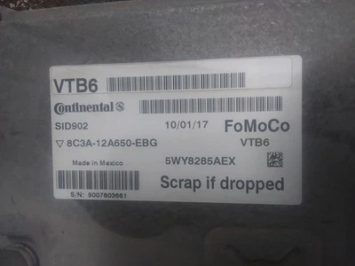 Módulo de controle eletrônico ECM do motor 6.4L compatível com 08-10 Ford F250SD PICKUP 1768614 - Imagem 1 de 2