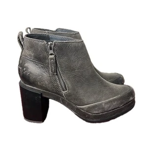 SOREL Blake Leather Waterproof Chelsea Heeled Bootie Size 8 - Picture 1 of 17