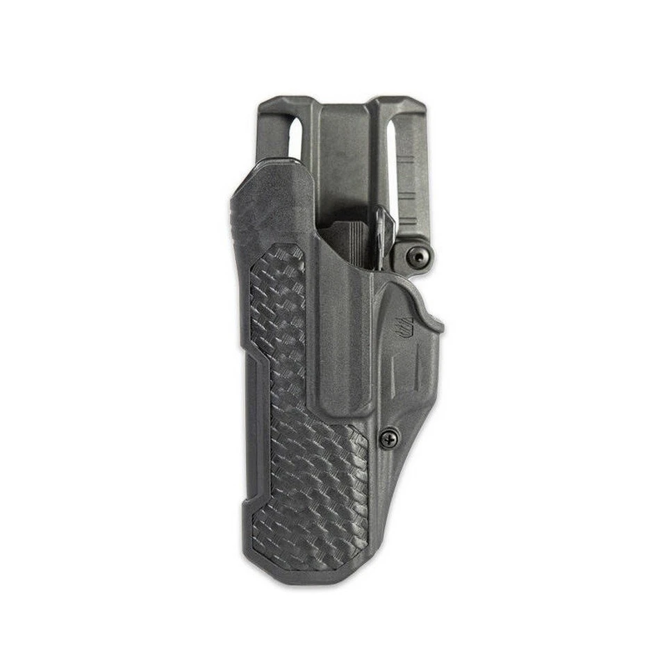 Blackhawk T-Series L2D Duty Holster Black Finish Right Hand Fits Glock 44N200BWR - Image 1 of 1