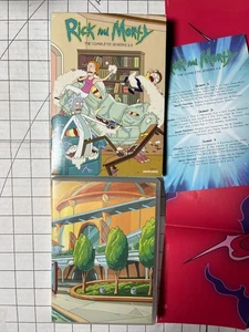 Rick and Morty: The Complete Seasons 1-5 Complete DVD Set with Exclusive Poster - Picture 1 of 8