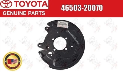 46503-20070 Toyota Corolla Celica Matrix OEM placa de freno de estacionamiento subconjunto derecha Foto 1 de 4