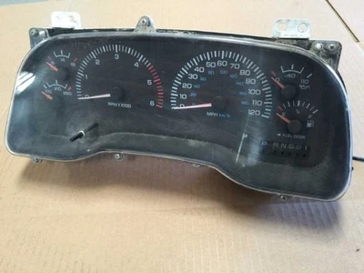 00 01 DODGE RAM 3500 SINGLE CAB 8.0L V10 97K! AT MPH SPEEDOMETER CLUSTER - Image 1 of 4