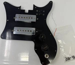 Vintage 70's Harmony Electric Guitar Pickguard Panel with switches knobs Pickups - Picture 1 of 14