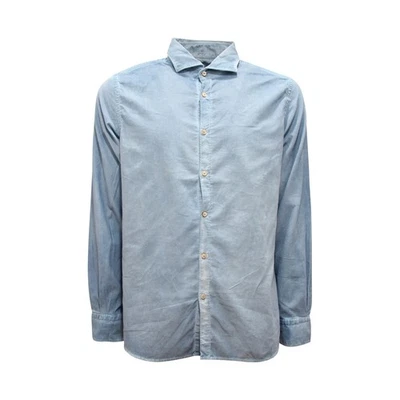 L1540 CAMICIA VELLUTO UOMO ALTEA MAN VELVET VINTAGE EFFECT SHIRT - Image 1 of 4