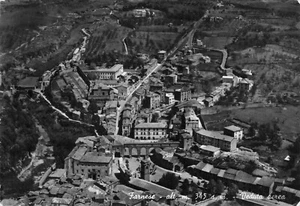 B537) CARTOLINA FARNESE VEDUTA AEREA VIAGGIATA - Imagen 1 de 2