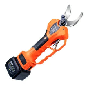 40mm Electric Pruning Shears Secateur Branch Scissor Cutter Pruner +2x Batteries - Picture 1 of 12