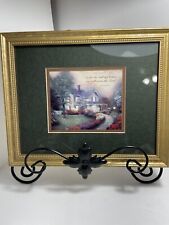 Thomas Kinkade Matted&Framed Print “As for me and my house”1998