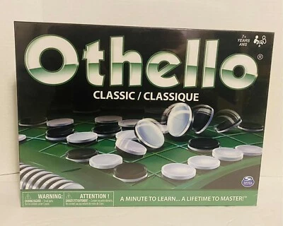 Othello Classic Family Strategy Brain Teaser Two-Player Board Game New Sealed - Image 1 of 4