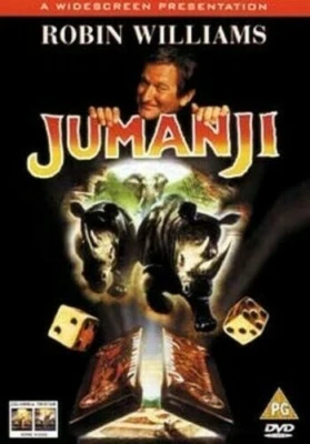 Jumanji DVD Feature (1995) Robin Williams Quality Guaranteed Amazing Value - Image 1 of 4