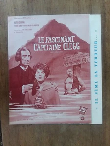 Dossier de Presse LE FASCINANT CAPITAINE CLEGG peter CUSHING (1962) - Afbeelding 1 van 1
