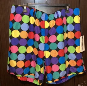Falda corta de golf Loudmouth para damas lunares colorida de algodón talla XXXL - Imagen 1 de 6
